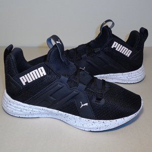 Puma Size 6.5 M CONTEMPT DEMI MESH Black Sneakers New Women's Shoes